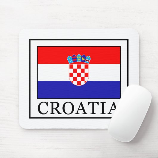 クロアチア マウスパッド (マウス)