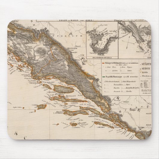 クロアチア マウスパッド (正面)
