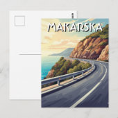 クロアチア マカルスカ 旅行 ポストカード (正面/裏面)