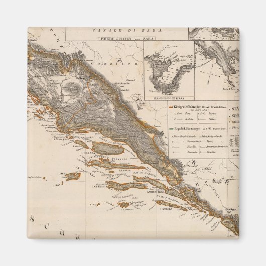 クロアチア マグネット (正面)