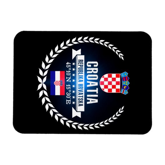 クロアチア マグネット (横)