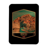 クロアチア マグネット (縦)