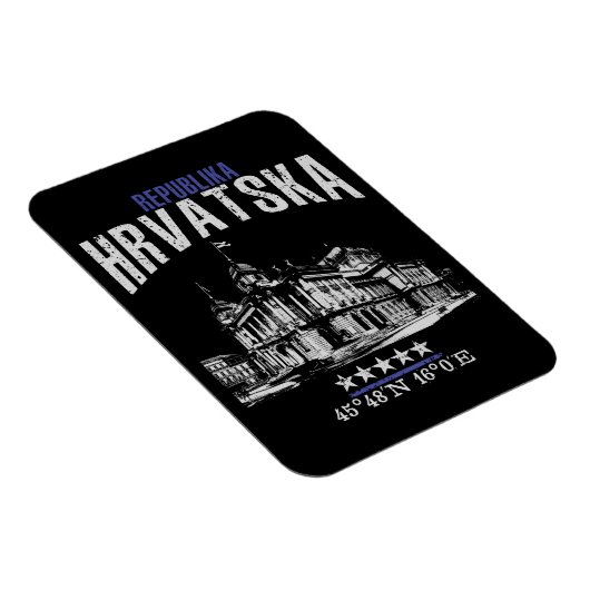 クロアチア マグネット (右側)
