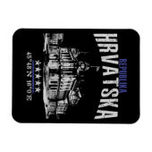 クロアチア マグネット (横)