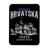 クロアチア マグネット (縦)