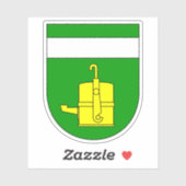 クロアチア，ムルスコステイスの紋章 シール (シート)