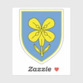 クロアチア、リカ・セン郡の紋章 シール (シート)