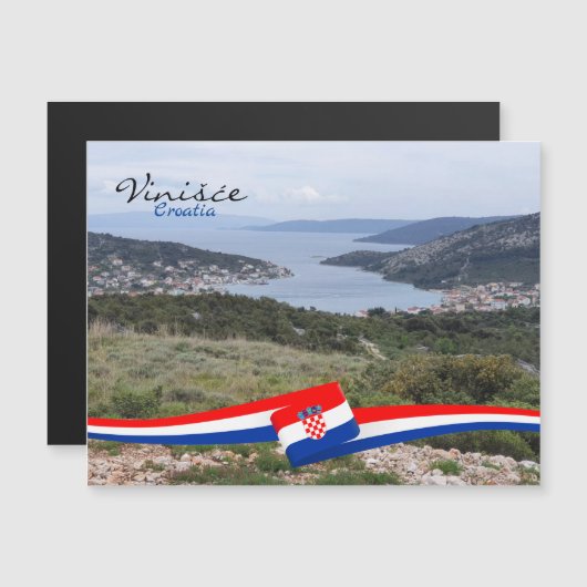 クロアチア，ヴィニシュチ |ダルマティア |アドリア海 (正面/裏面)