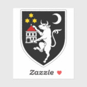 クロアチア、ヴェリカ・ゴリカの紋章 シール (シート)