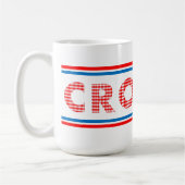 クロアチア – 愛で コーヒーマグカップ (左)