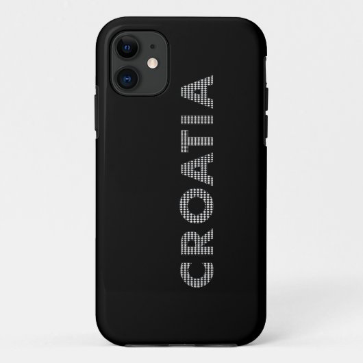 クロアチア – 愛で Case-Mate iPhoneケース (裏面)