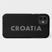 クロアチア – 愛で Case-Mate iPhoneケース (裏面(横))