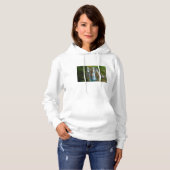 クロアチア、滝の高い景色 パーカ (正面フル)