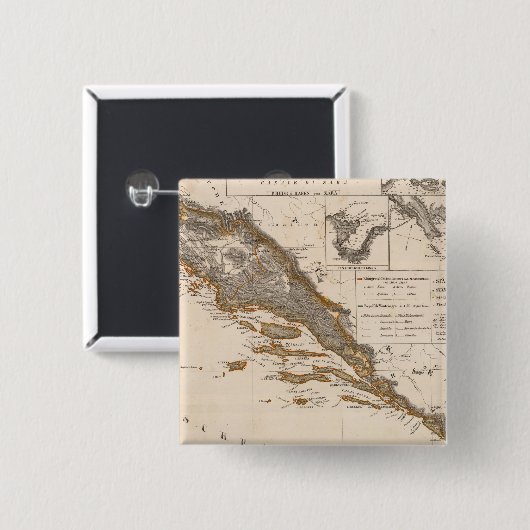 クロアチア 缶バッジ (正面&裏面)