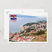 クロアチア – Bol - ポストカード (正面/裏面)