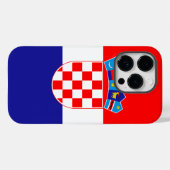 クロアチア Case-Mate iPhoneケース (裏面 (横))