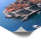 クロアチア – Dubrovnik - ポスター (角)
