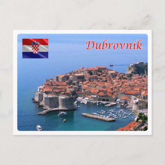 クロアチア – Dubrovnik - ポストカード (正面)