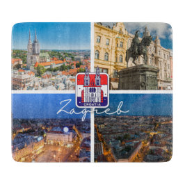 クロアチア | Hrvatska |ザグレブ |クロアチアの首都 カッティングボード