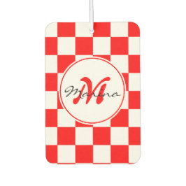 クロアチア | Hrvatska |名前モノグラム カーエアーフレッシュナー