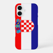 クロアチア iPhone 16ケース (裏面)