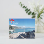 クロアチア | Lokrum島 | Dubrovnik | Hrvatska ポストカード (スタンド正面)