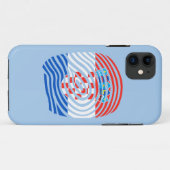 クロアチアDNA Case-Mate iPhoneケース (裏面(横))