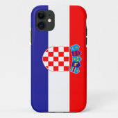 クロアチアHrvatska Case-Mate iPhoneケース (裏面)