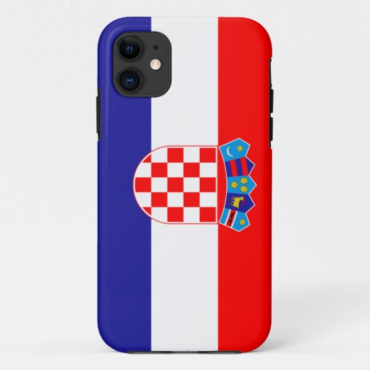 クロアチアHrvatska Case-Mate iPhoneケース (裏面)