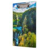 クロアチエレガントアの滝の景色 クリップボード (左)