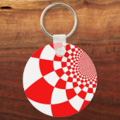 クロアチ市松模様にア キーホルダー (正面)