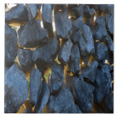 クロアチ素朴アの石壁写真 タイル (正面)