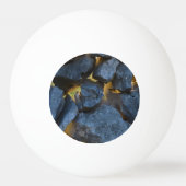 クロアチ素朴アの石壁写真 卓球ボール (正面)