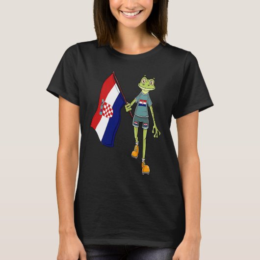 クロアテンファンカエル Tシャツ (正面)