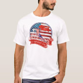 クロア誇りを持ったチアアメリカン Tシャツ (正面)