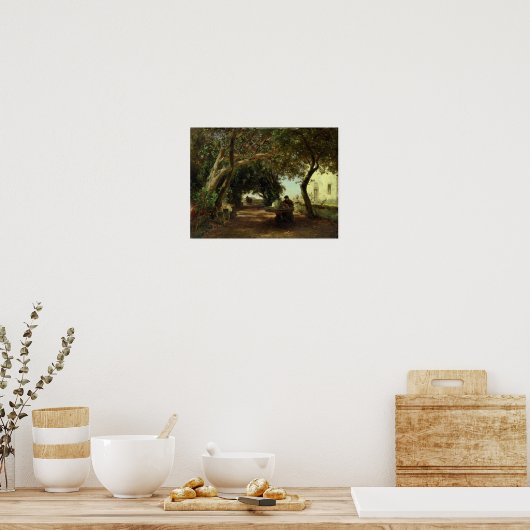 クロイイタリアンスター ポスター (キッチン)