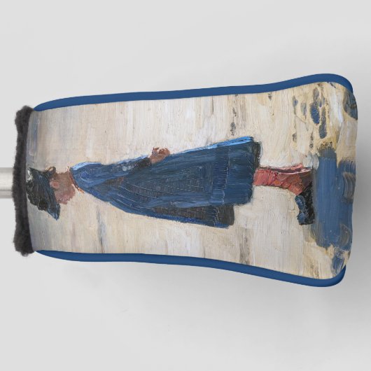 クロイエ – 小さな女の子オンスカゲンビーチ ゴルフヘッドカバー (正面)