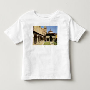クロイスターおよびPazziのチャペルの眺め トドラーTシャツ