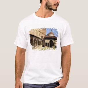 クロイスターおよびPazziのチャペルの眺め Tシャツ
