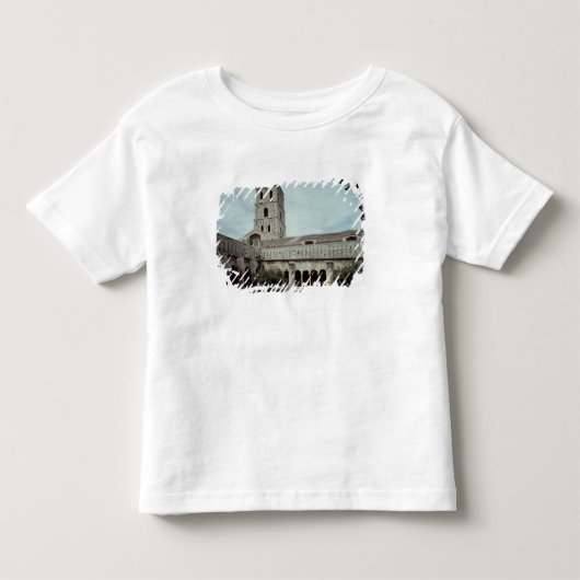 クロイスターの眺め トドラーTシャツ (正面)