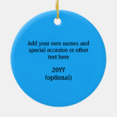 クロイソフランスのンネエナメルアートルックウィズ セラミックオーナメント (裏面)