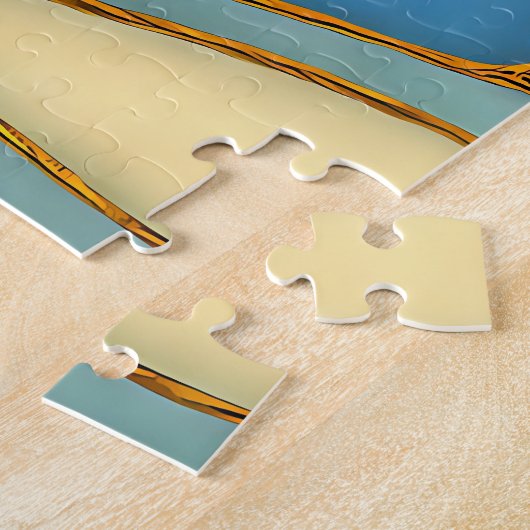 クロイソンアートお洒落フォレストクラシッククリスマス ジグソーパズル (側面)