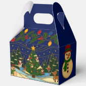 クロイソンアートお洒落フォレストクラシッククリスマス フェイバーボックス (裏面)