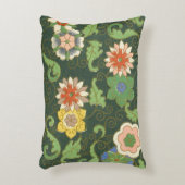 クロイソンヌ中国パタアジアンオリエンタル アクセントクッション (正面(垂直))