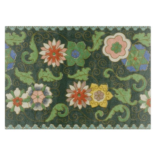 クロイソンヌ中国パタアジアンオリエンタル カッティングボード (正面)