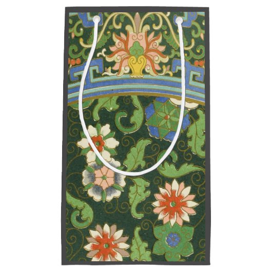 クロイソンヌ中国パタアジアンオリエンタル スモールペーパーバッグ (正面)