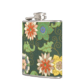 クロイソンヌ中国パタアジアンオリエンタル フラスク (左)