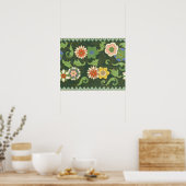 クロイソンヌ中国パタアジアンオリエンタル ポスター (キッチン)