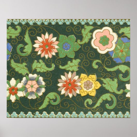 クロイソンヌ中国パタアジアンオリエンタル ポスター (正面)