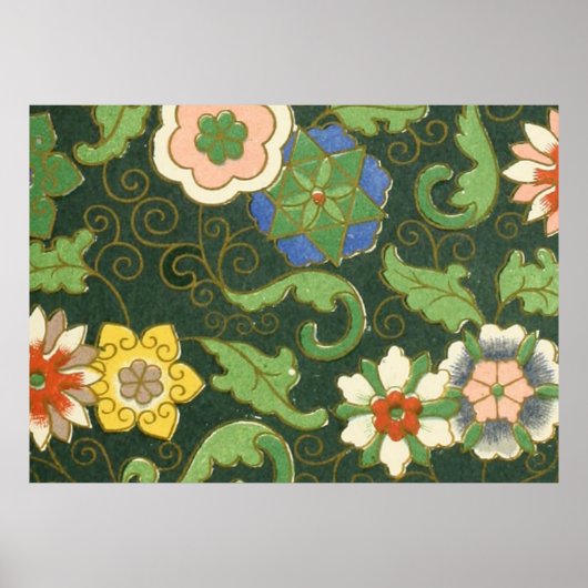 クロイソンヌ中国パタアジアンオリエンタル ポスター (正面)